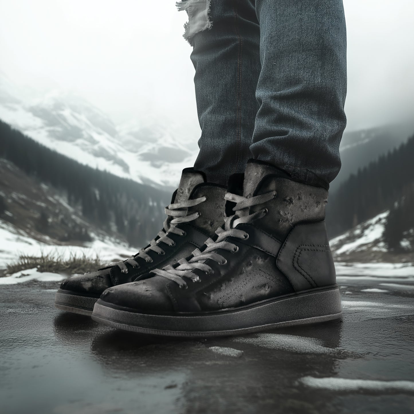 MEN's sneaker WASLANP 1100 Mid (Made to order)